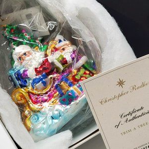 Christopher Radko ‘Trim A Tree-O’ Blown Glass Ornament - NWT